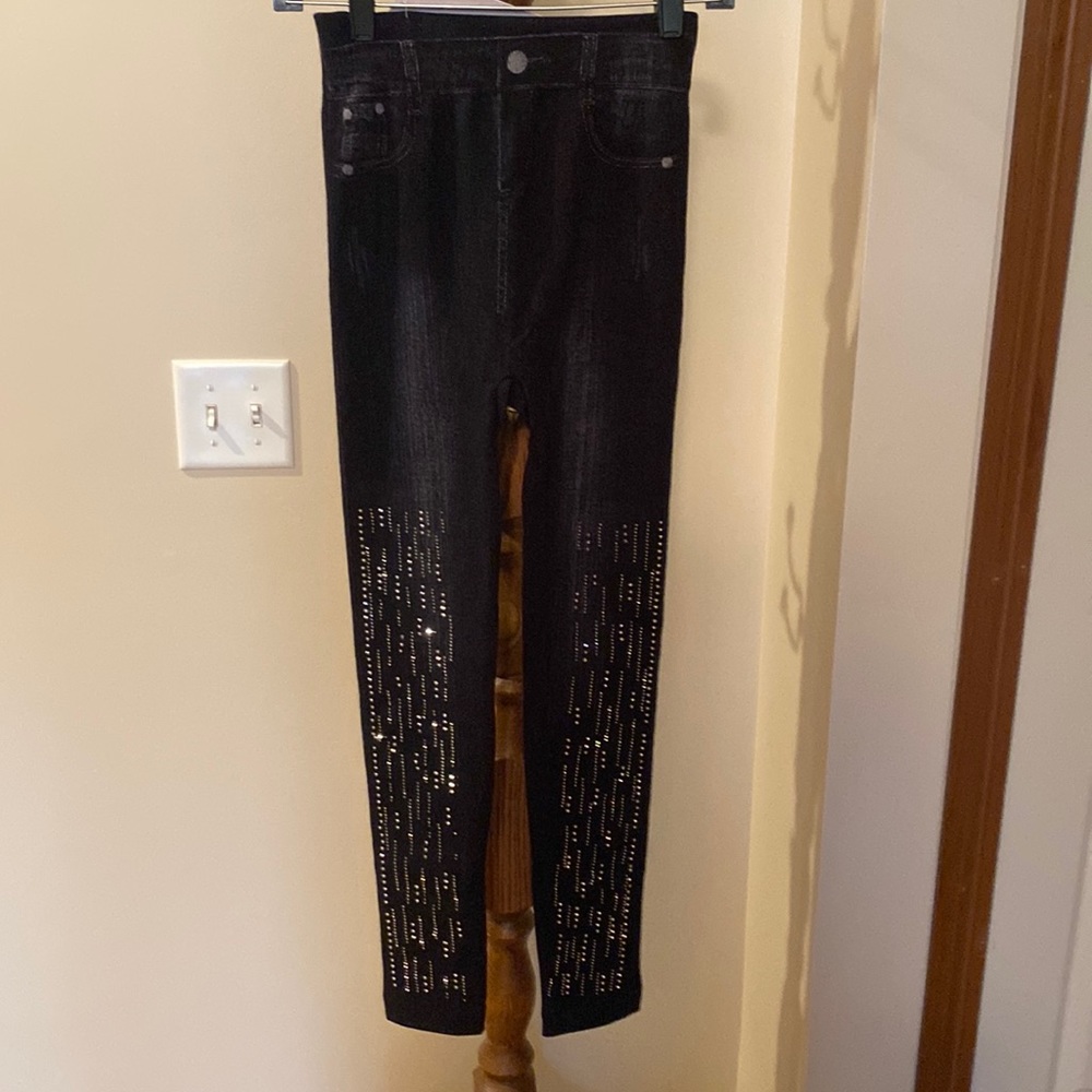 Leggings Park Faux Jean Leggings